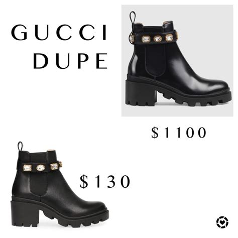 gucci jewel boots dupe|high heel gucci boots women.